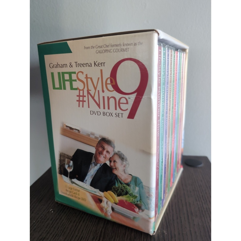 Graham & Treena Kerr Lifestyle #9 DVD Box Set,  Ten New DVDs